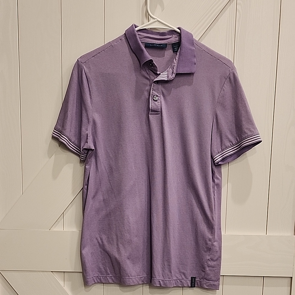 Perry Ellis Lavender Polo Shirt